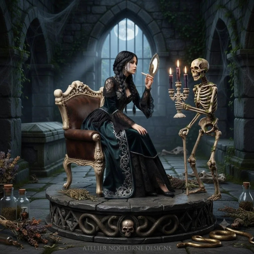 Liliana Vess Resin Figurine 4 Liliana Vess Resin Figurine