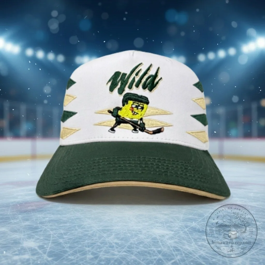 "Top 5 Unique 2026 Gifts: Caps, Figurines, Knitwear, and More" 6 Minnesota Wild SpongeBob Hockey Trucker Hat